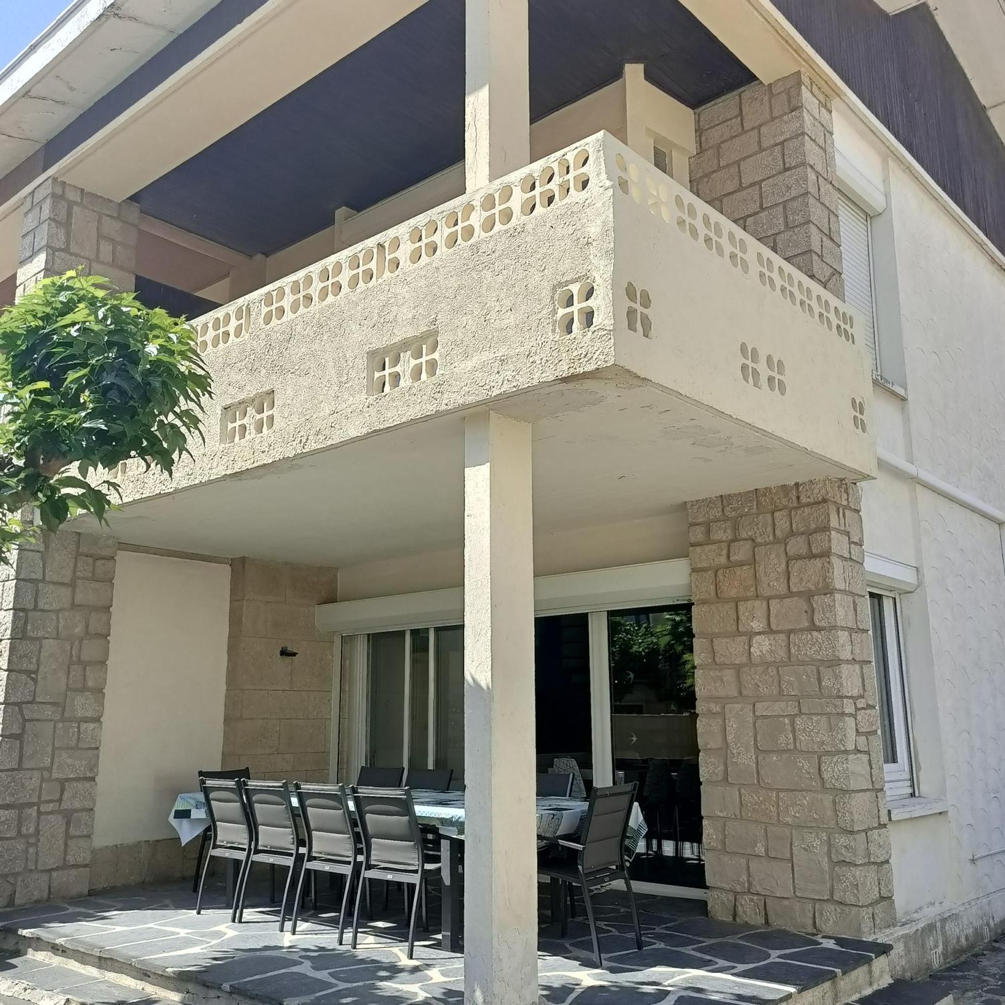 Location Bord De Mer, Villa De Vacances 6-8 Personnes - Jardin Valras-Plage Exterior foto