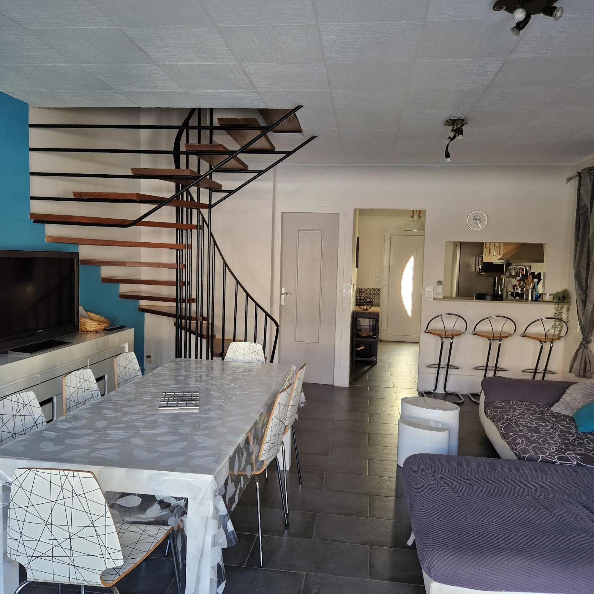 Location Bord De Mer, Villa De Vacances 6-8 Personnes - Jardin Valras-Plage Exterior foto
